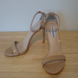 Steve Madden Stecy, Nude Patent Leather, 7.5